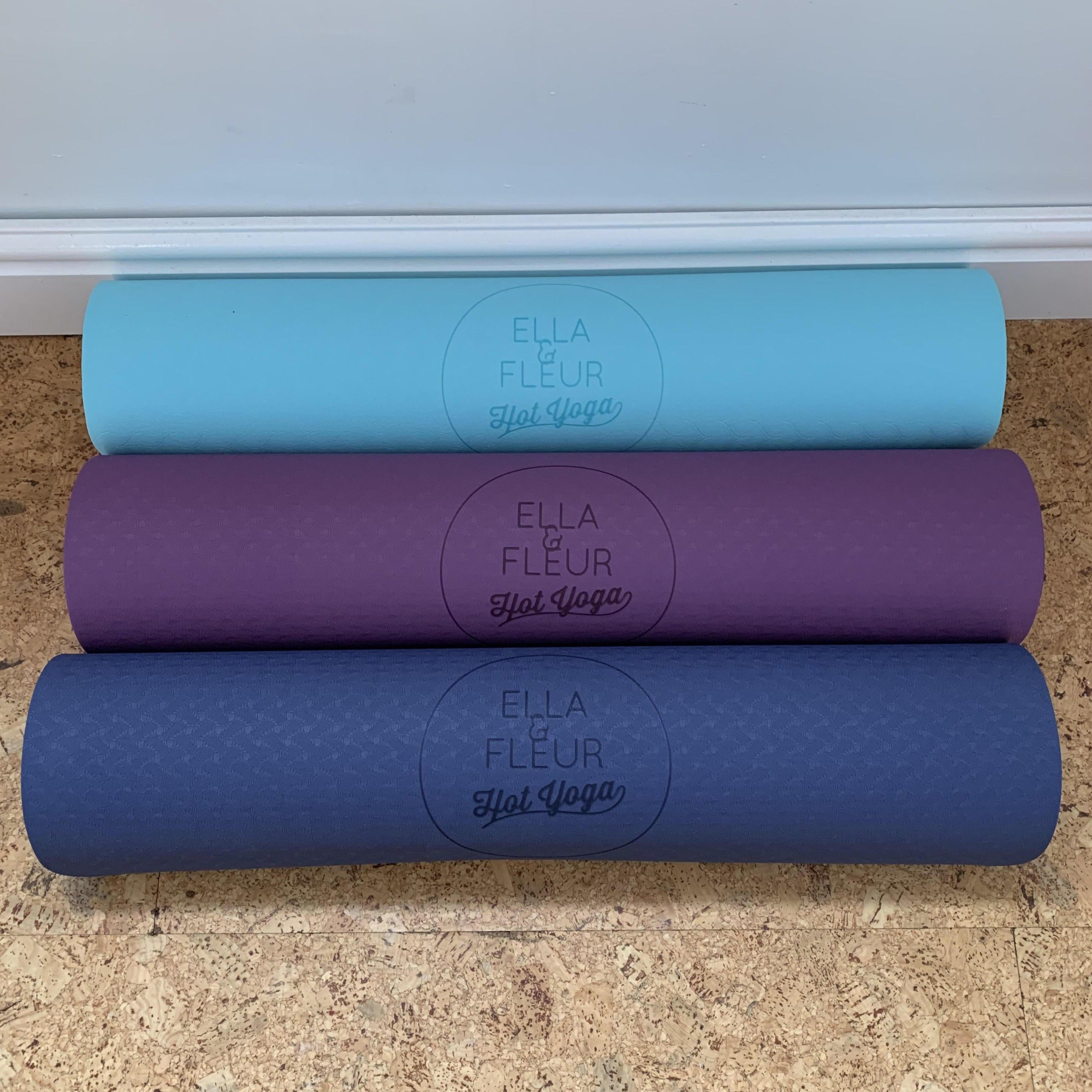 TPE Yoga Mat Ella Fleur Hot Yoga - Main Image